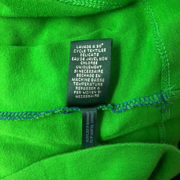 Lauren Ralph Lauren Preppy Multicolor Striped Cotton Sweater – Women's Large - Picture 9 of 9